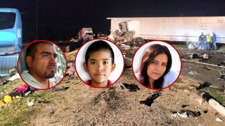 Trailero, esposa y su hijo Toñito muertos en choque en San Jose Iturbide: dejan huerfana a hija