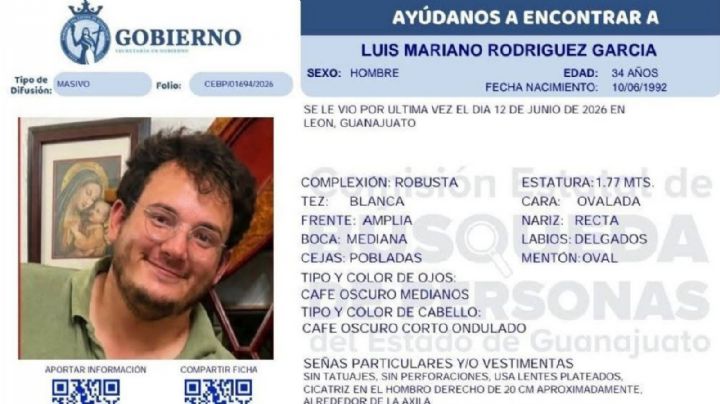 ¿Qué se sabe de la desaparición de Mariano Rodríguez?