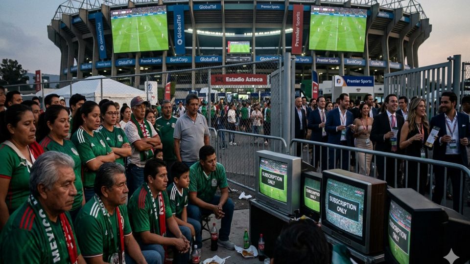 La narrativa de que el streaming 'democratiza' el futbol se enfrenta a la realidad socioeconómica de México