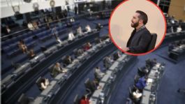 Foto que representa a “Solo el pueblo de El Salvador nos puede salvar de la dictadura de Bukele”: oposición