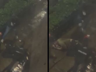 Policías y comerciantes se enfrentan en Zona Rosa; hay 6 lesionados y un detenido