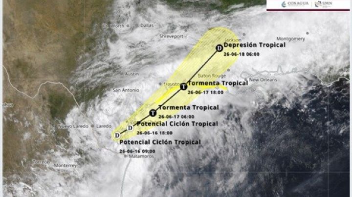 Alerta roja en Tamaulipas: se forma tormenta tropical Arthur | EN VIVO