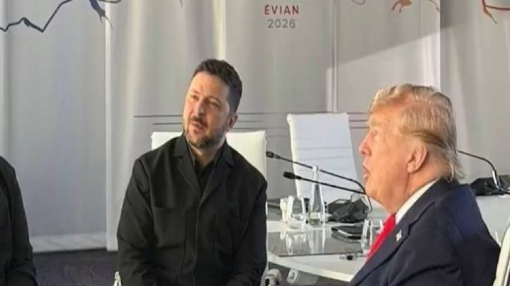 Trump y Zelenski buscan acelerar un acuerdo de paz entre Rusia y Ucrania en el G7