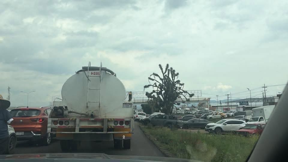 El tráfico de hoy martes sobre la México-Pachuca podría repetirse mañana miércoles