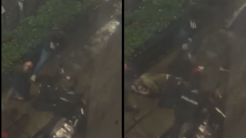 Policías y comerciantes se enfrentan en Zona Rosa; hay 6 lesionados y un detenido