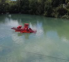 Visita otra vez la presa Azul en Huasca; queda libre de lirio acuático