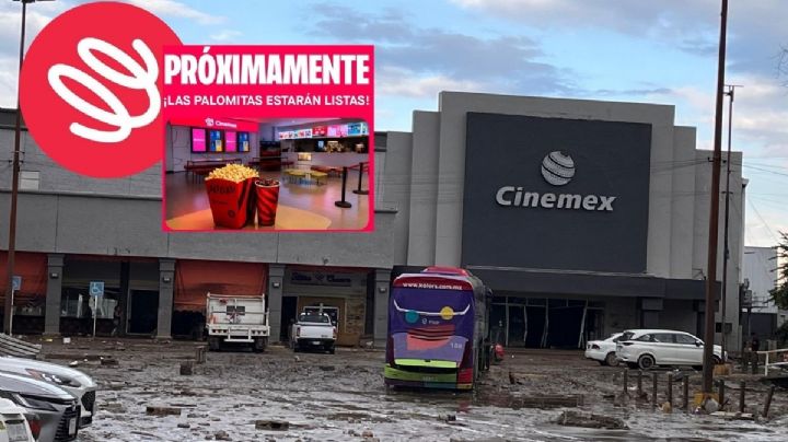 Tras inundación en Poza Rica, Cinemex reabre sus puertas en plaza de Gran Patio