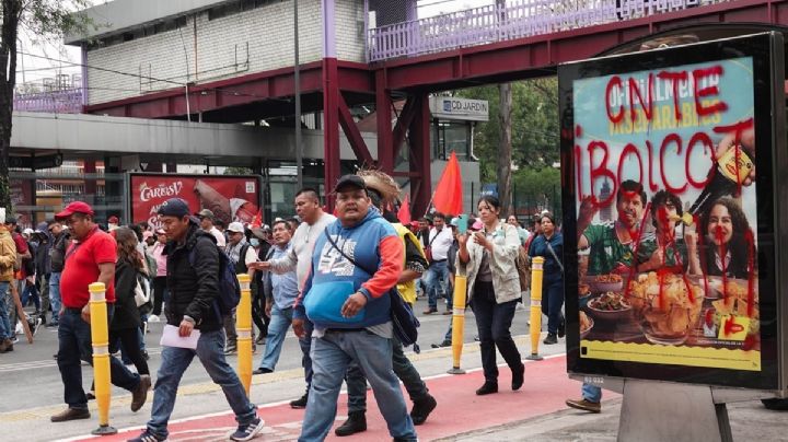 CNTE regresa al diálogo con Segob tras boicotear rutas al estadio Azteca