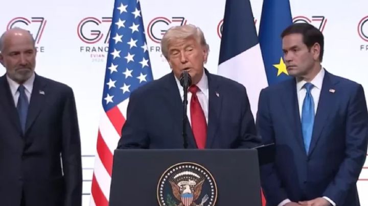 "Los cárteles de la droga controlan México por completo": Trump en el G7