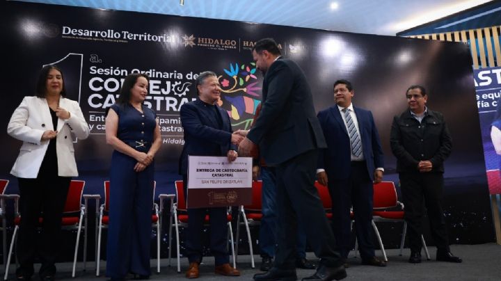 Hidalgo, segundo lugar nacional en Índice de Modernización Catastral