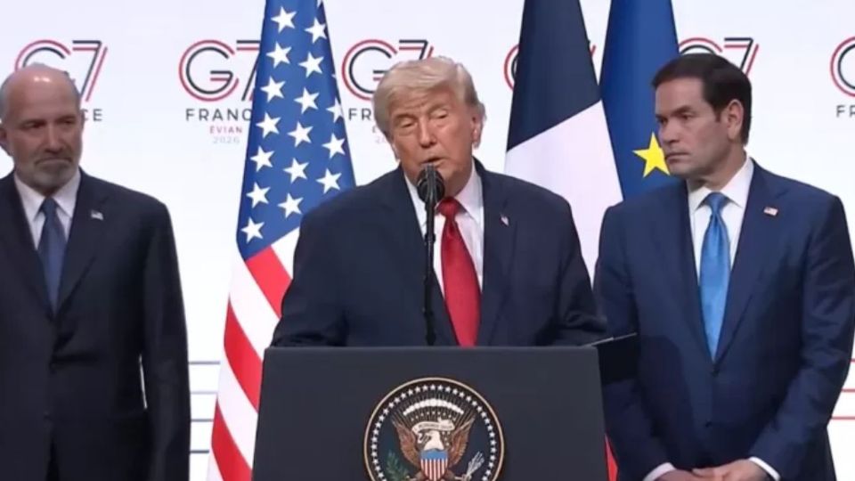 Trump señaló que Estados Unidos ha logrado reducir el tráfico de drogas desde la frontera sur en un 60% y en un 97% el que llega por vía marítima, por lo que, dijo, ahora el foco estará en la vía terrestre.