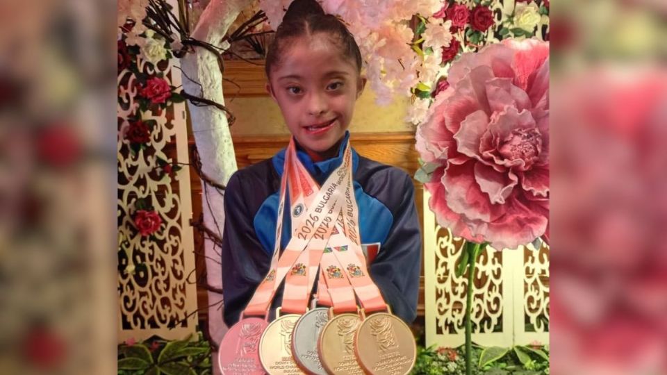 Zoé López: la niña veracruzana que se coronó campeona mundial en Bulgaria
