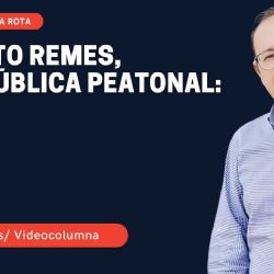 Roberto Remes, la república peatonal: ¡Oh, línea!