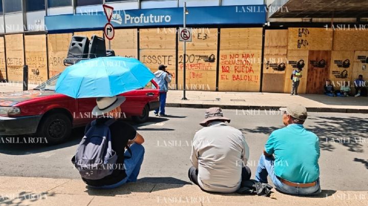 CNTE se retira de Paseo de la Reforma tras bloqueos en sedes de Afores
