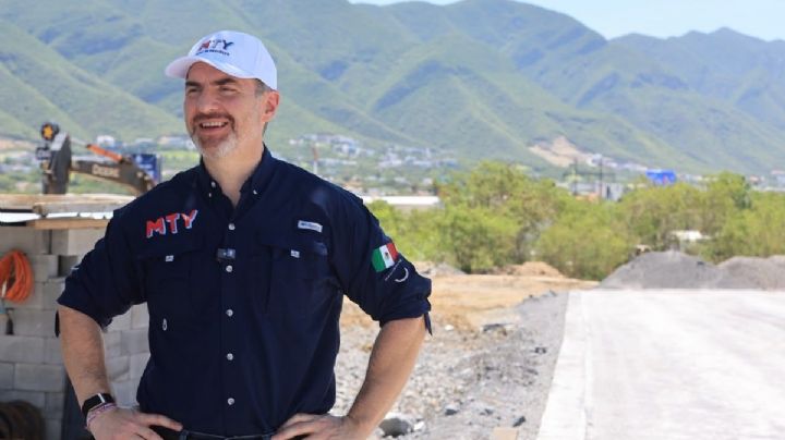 Supervisa Adrián de la Garza construcción del puente vehicular “La Rioja” en el sur de Monterrey