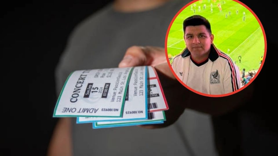 Daniel Ramírez vendió supuestos boletos para la inauguración del Mundial en CDMX, según él tenía 60 disponibles.