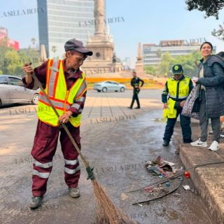 “Que vengan a levantar todo su despapaye”: basura, orines y jardineras dañadas, así amaneció Reforma
