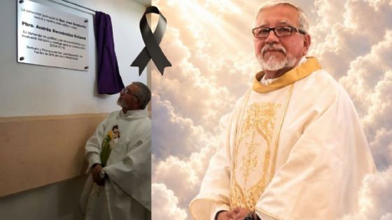 Muere padre Andrés en Banderilla, párroco de rectoría Los Corazones