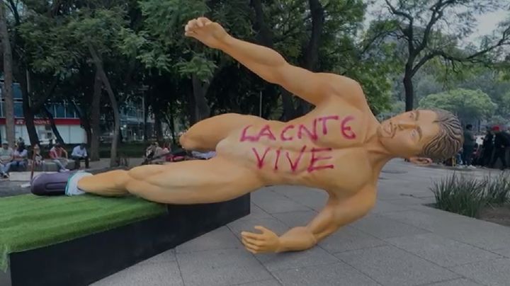 Vandaliza la CNTE figuras del Mundial sobre Reforma; reunión en Segob, sin acuerdo