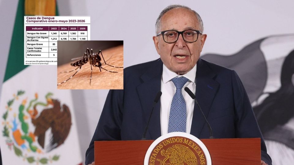 VIDEO: Destacan en mañanera un muerto por dengue en Veracruz entre enero y mayo de 2026