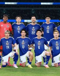 Foto descriptiva de: Japón golea a Túnez en Monterrey en el partido 1,000 del Mundial