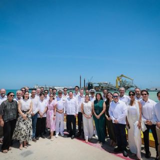 Avanza Renacimiento Maya con obra histórica en Puerto de Altura