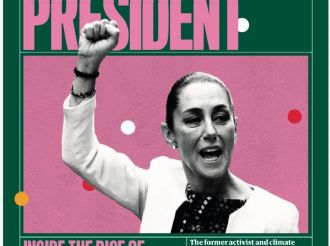 Sheinbaum, "por mucho, la líder de izquierda más popular del mundo": The Guardia Weekly