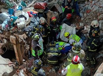 Derrumbe en casa de la colonia Hipódromo Condesa deja un muerto y una persona lesionada