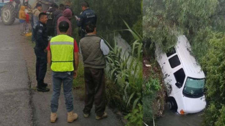 ¡Precaución! Unidad vehicular cae a un arroyo en la carretera Remedios-Orizabita