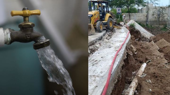 Este fraccionamiento de Xalapa no tendrá agua por maquinaria que rompió tubo