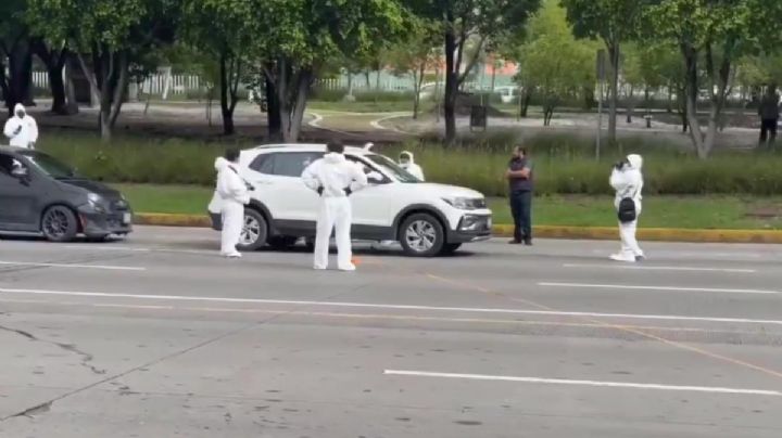 Armenta pide a ciudadanos que encuentren al "Tirador de la Vía Atlixcáyotl" en Puebla