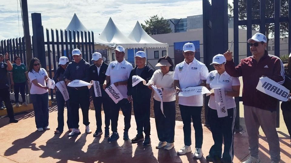 Este sábado fue inaugurado el complejo deportivo.