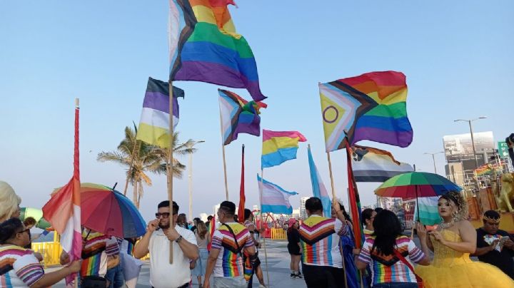 Marcha LGBTIQ+ en Veracruz: colectivos exigen justicia por crímenes de odio