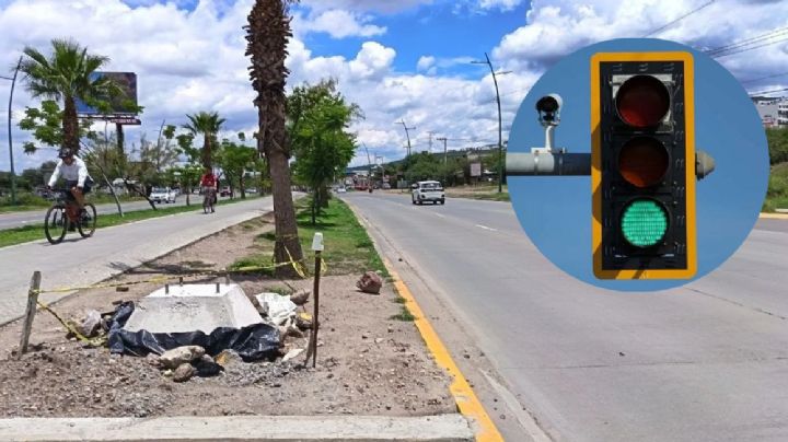 Colocarán semáforos en el bulevar Eje Metropolitano, en León