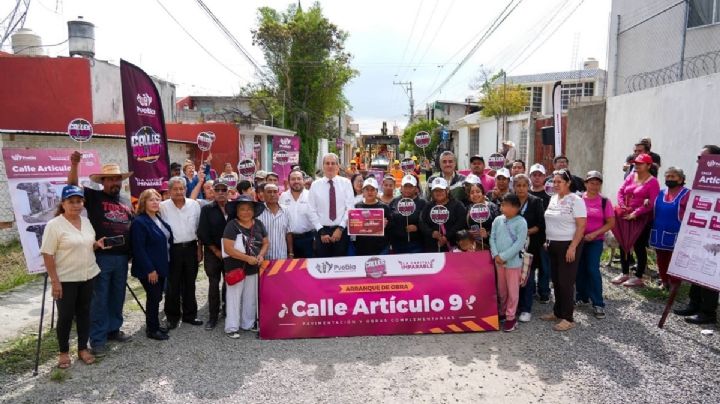 Arranca Pepe Chedraui obras de pavimentación en la colonia Ampliación Constitución Mexicana
