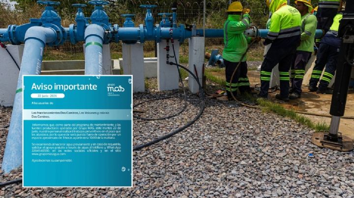 Estas 3 colonias de Veracruz no tendrían agua durante la mañana del martes 23 de junio