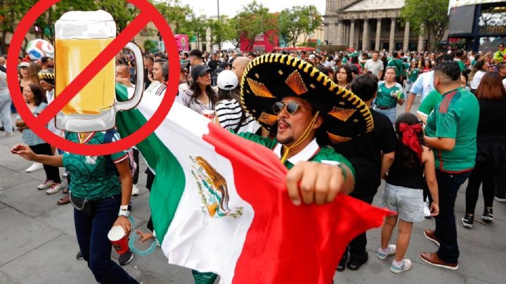CDMX activa Ley Seca en calles del centro por partido de México vs Chequia