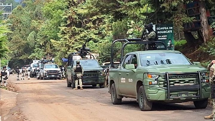 Enfrentamiento entre civiles armados y Guardia Nacional deja 6 muertos en Michoacán