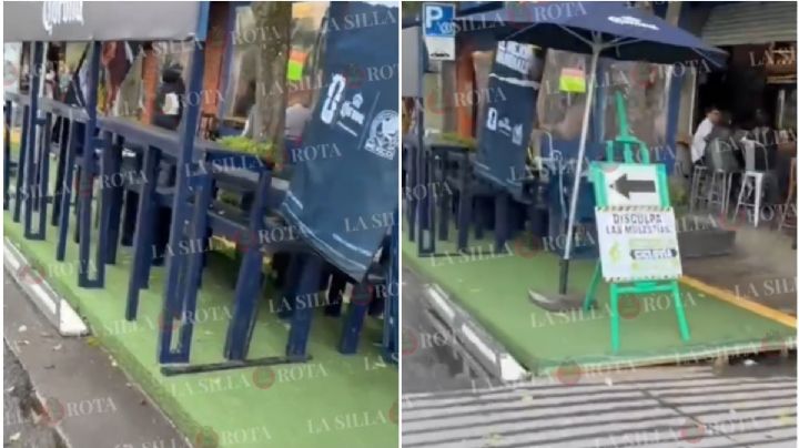 Cervecería de Barrio de la colonia Roma recibió permiso para extenderse e invadió ciclovía