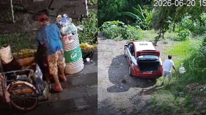 Video: exponen a vecinos de Río Blanco por tirar bolsas de basura en lugares públicos