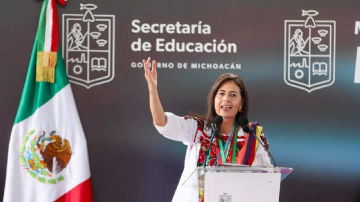 Renuncia Gaby Molina, secretaria de Educación en Michoacán, para contender en la interna de Morena