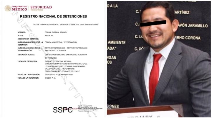 ¿Quién es Óscar Guzmán, el exfuncionario de Alfredo del Mazo detenido por vender plazas educativas?