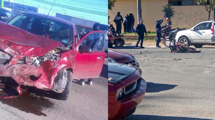 Fallece motociclista tras choque en el Corredor Vial San José, Tulancingo