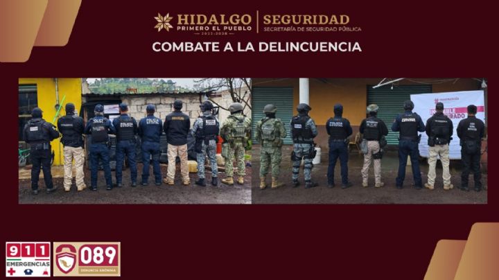 Aseguran más de 3 mil litros de combustible en dos predios de Singuilucan