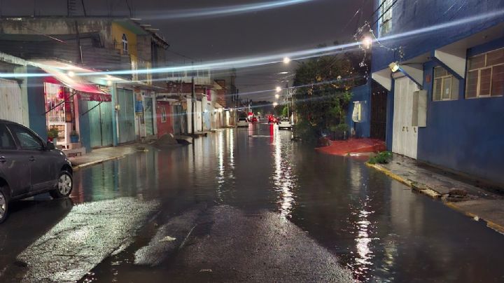Lluvias e inundaciones alertan en "zona cero" de Chalco, Protección Civil evalúa daños