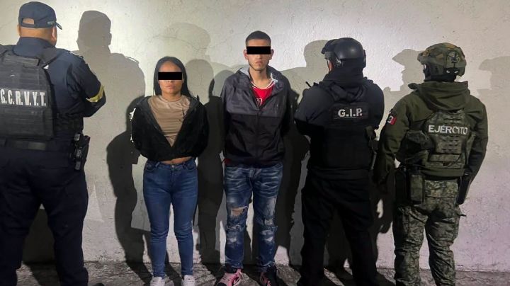 Detención en Tlalnepantla: pareja intentó evadir a la policía y fue capturada con arma y droga