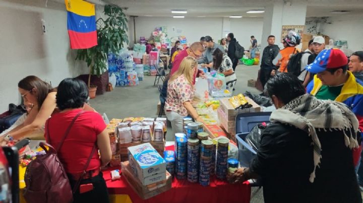 Instalan centros de acopio en CDMX para apoyar a víctimas por terremotos en Venezuela