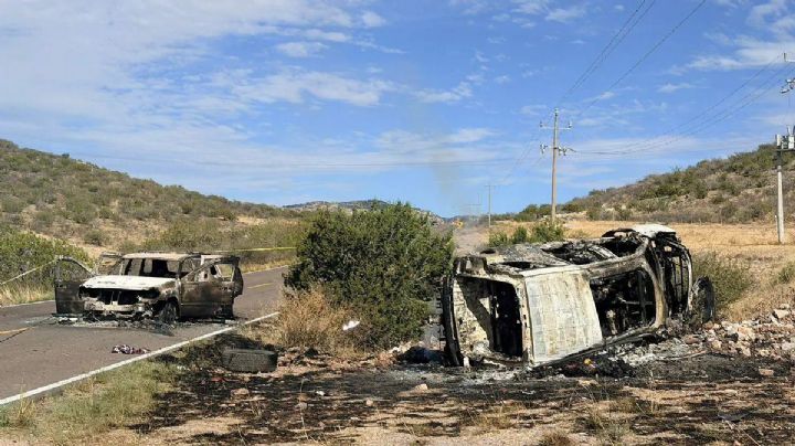Enfrentamiento en Chihuahua deja 5 muertos y vehículos calcinados