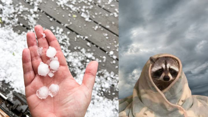 Prevén lluvias fuertes, granizo y posibles deslaves en tres regiones de Hidalgo