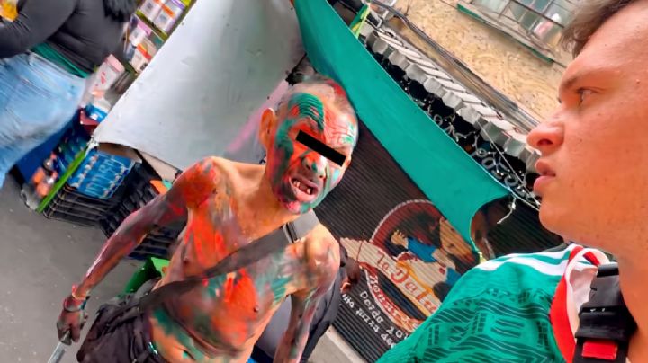 Cae hombre que amenazó con un cuchillo a un streamer alemán en CDMX